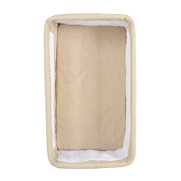 Moni Mystery Beige Wieg aan Bed 111849