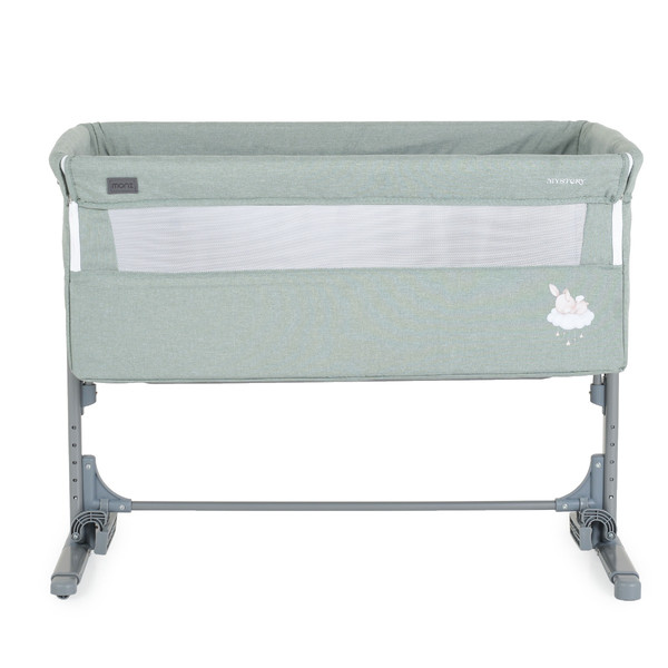 Moni Mystery Green Wieg aan Bed 111850