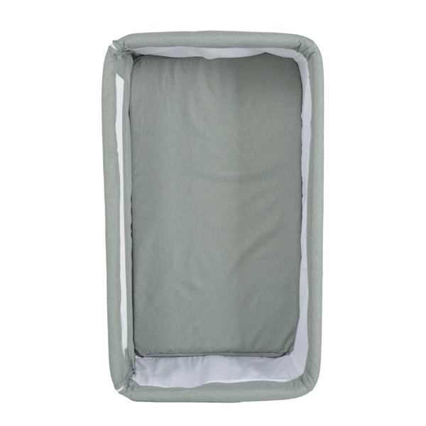 Moni Mystery Green Wieg aan Bed 111850
