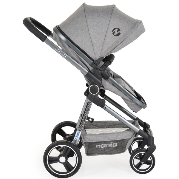 Moni Nania Giselle Grey 3-in-1 Kinderwagen incl. i-Size Autostoel