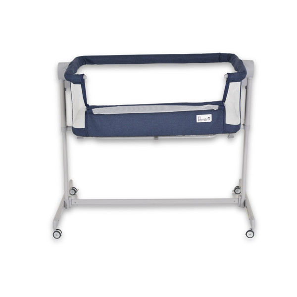 Moni Pengy Blue Wieg aan Bed 111669