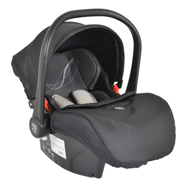 Moni Rafaello Black 3-in-1 Combi Kinderwagen Incl. i-Size Autostoel