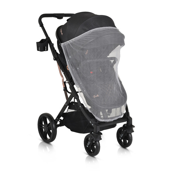 Moni Rafaello Black 3-in-1 Combi Kinderwagen Incl. i-Size Autostoel