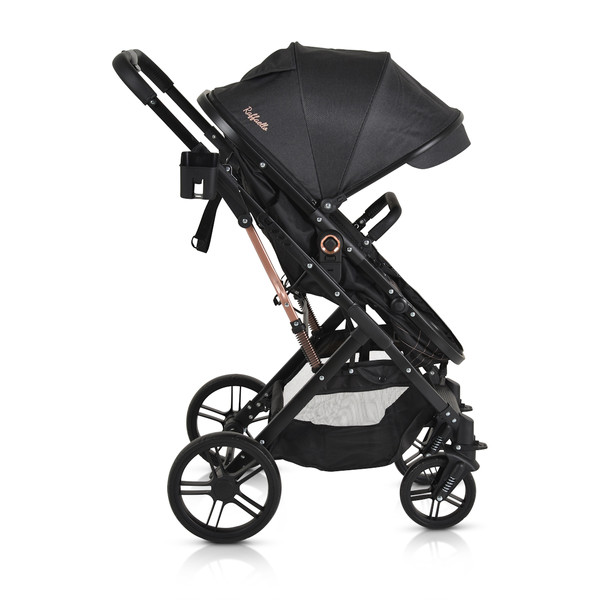 Moni Rafaello Black 3-in-1 Combi Kinderwagen Incl. i-Size Autostoel