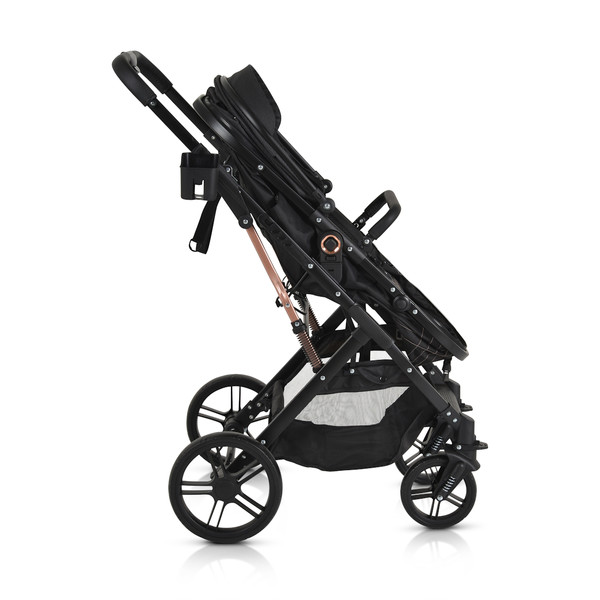 Moni Rafaello Black 3-in-1 Combi Kinderwagen Incl. i-Size Autostoel