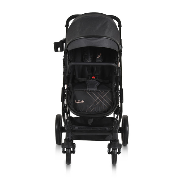 Moni Rafaello Black 3-in-1 Combi Kinderwagen Incl. i-Size Autostoel