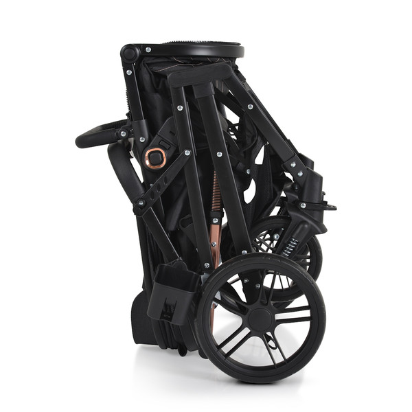 Moni Rafaello Black 3-in-1 Combi Kinderwagen Incl. i-Size Autostoel
