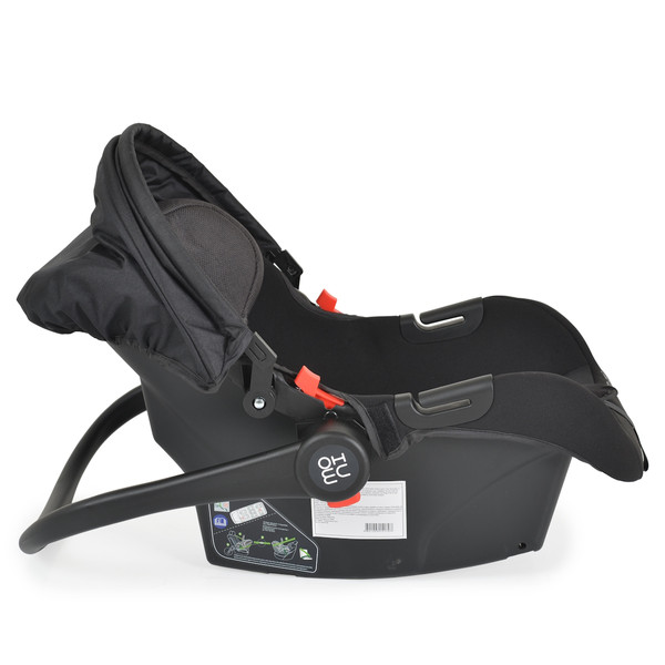 Moni Rafaello Black 3-in-1 Combi Kinderwagen Incl. i-Size Autostoel