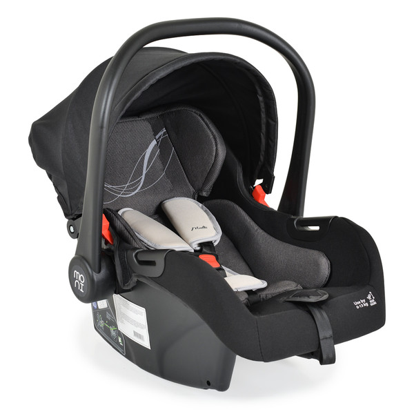 Moni Rafaello Black 3-in-1 Combi Kinderwagen Incl. i-Size Autostoel