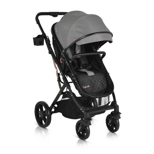 Moni Rafaello Grey 3-in-1 Combi Kinderwagen Incl. i-Size Autostoel