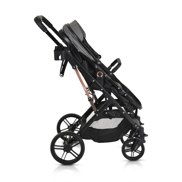 Moni Rafaello Grey 3-in-1 Combi Kinderwagen Incl. i-Size Autostoel
