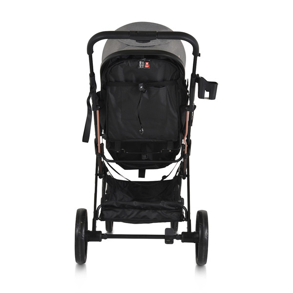 Moni Rafaello Grey 3-in-1 Combi Kinderwagen Incl. i-Size Autostoel