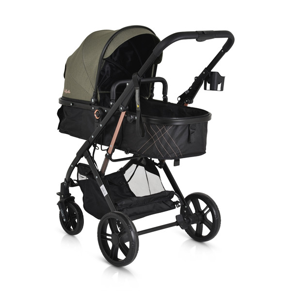Moni Rafaello Olive Green 3-in-1 Combi Kinderwagen Incl. i-Size Autostoel