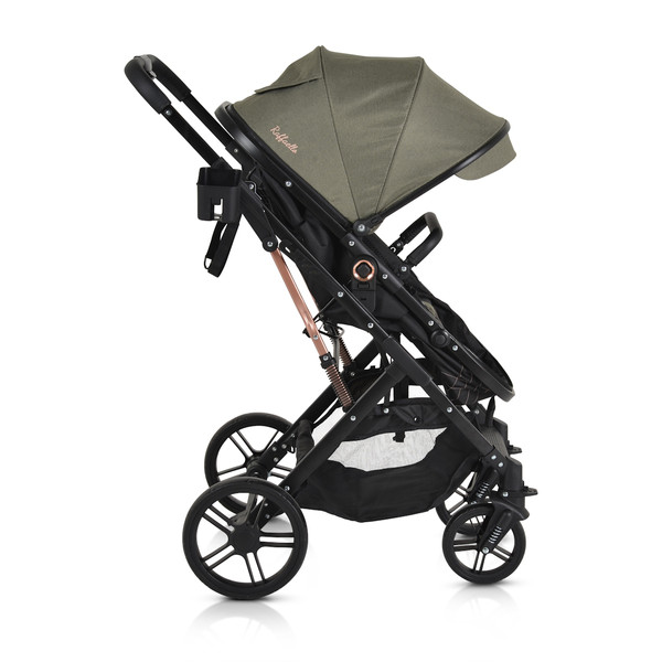 Moni Rafaello Olive Green 3-in-1 Combi Kinderwagen Incl. i-Size Autostoel