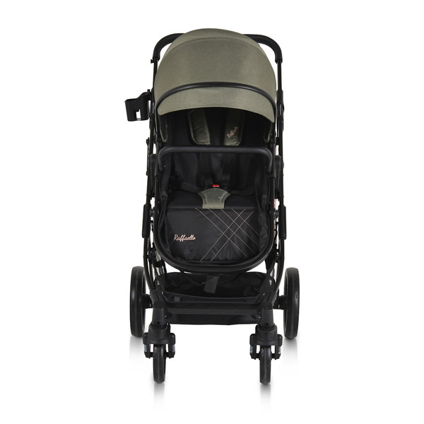 Moni Rafaello Olive Green 3-in-1 Combi Kinderwagen Incl. i-Size Autostoel