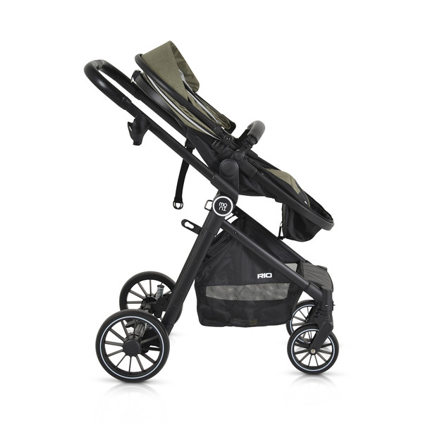 Moni Rio Green 3-in-1 Combi Kinderwagen Incl. i-Size Autostoel