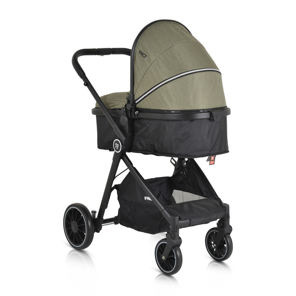 Moni Rio Green 3-in-1 Combi Kinderwagen Incl. i-Size Autostoel