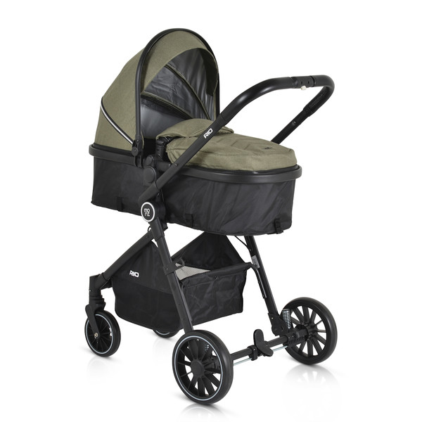 Moni Rio Green 3-in-1 Combi Kinderwagen Incl. i-Size Autostoel
