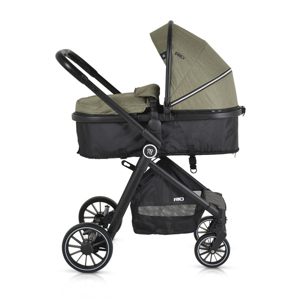 Moni Rio Green 3-in-1 Combi Kinderwagen Incl. i-Size Autostoel