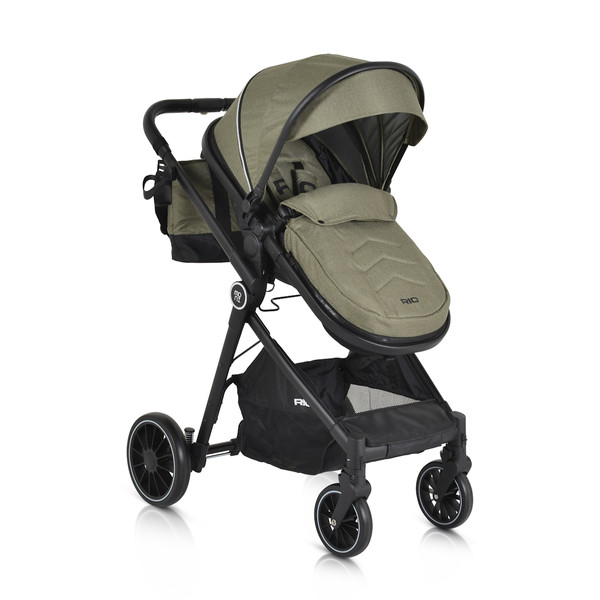 Moni Rio Green 3-in-1 Combi Kinderwagen Incl. i-Size Autostoel