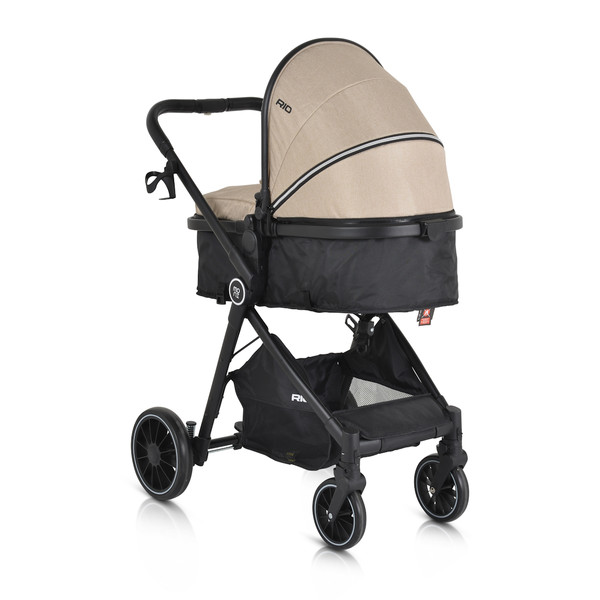 Moni Rio Kaki 3-in-1 Combi Kinderwagen Incl. i-Size Autostoel