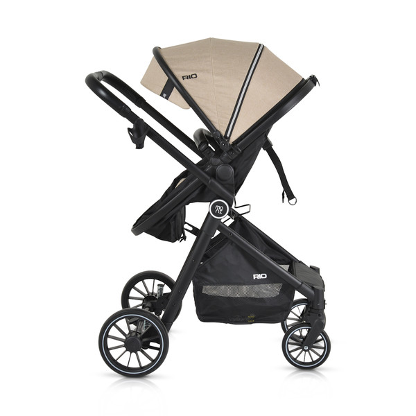 Moni Rio Kaki 3-in-1 Combi Kinderwagen Incl. i-Size Autostoel