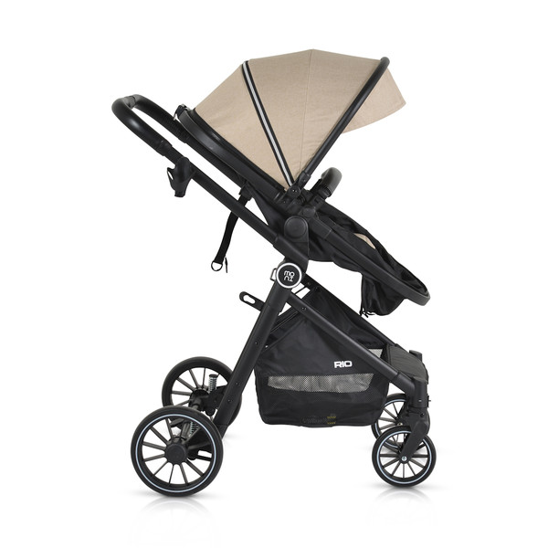 Moni Rio Kaki 3-in-1 Combi Kinderwagen Incl. i-Size Autostoel