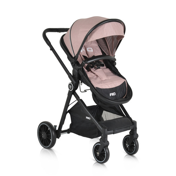 Moni Rio Pink 3-in-1 Combi Kinderwagen Incl. i-Size Autostoel