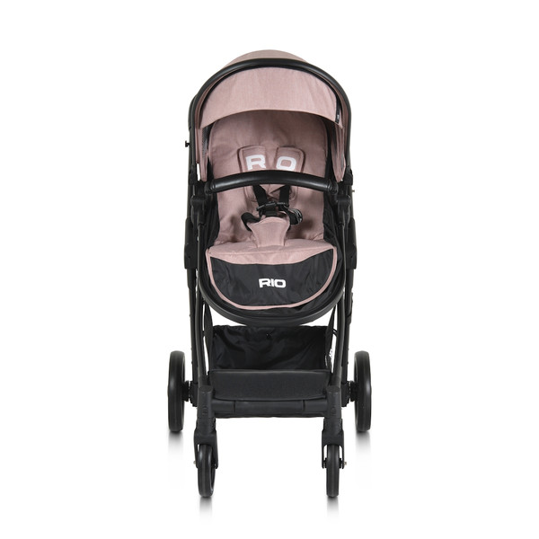 Moni Rio Pink 3-in-1 Combi Kinderwagen Incl. i-Size Autostoel