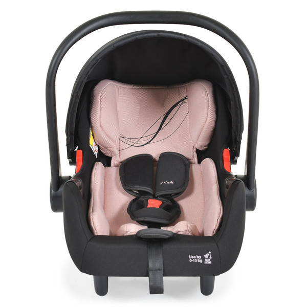 Moni Rio Pink 3-in-1 Combi Kinderwagen Incl. i-Size Autostoel