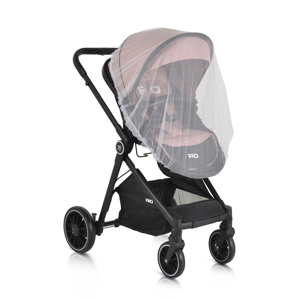 Moni Rio Pink 3-in-1 Combi Kinderwagen Incl. i-Size Autostoel