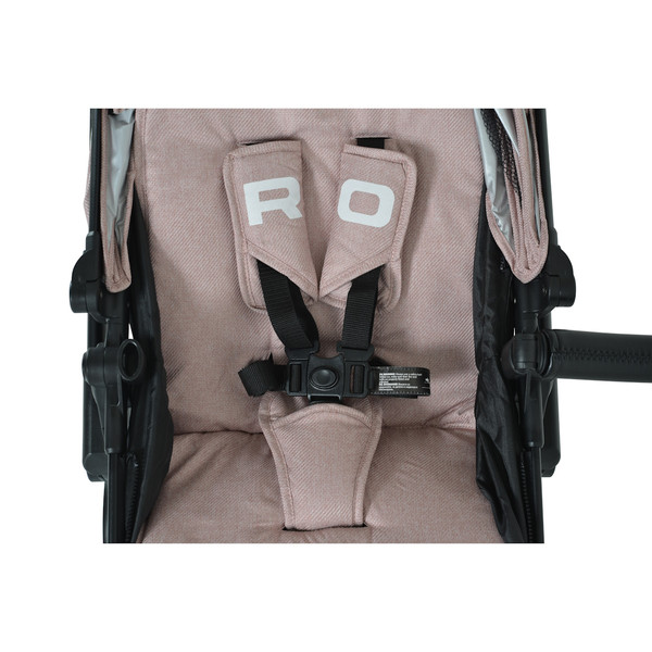 Moni Rio Pink 3-in-1 Combi Kinderwagen Incl. i-Size Autostoel