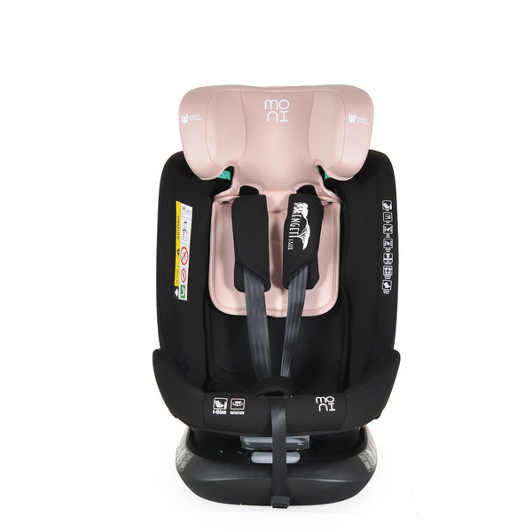 Moni Serengeti Gently Pink 40-150 cm i-Size 360° Autostoel 13522