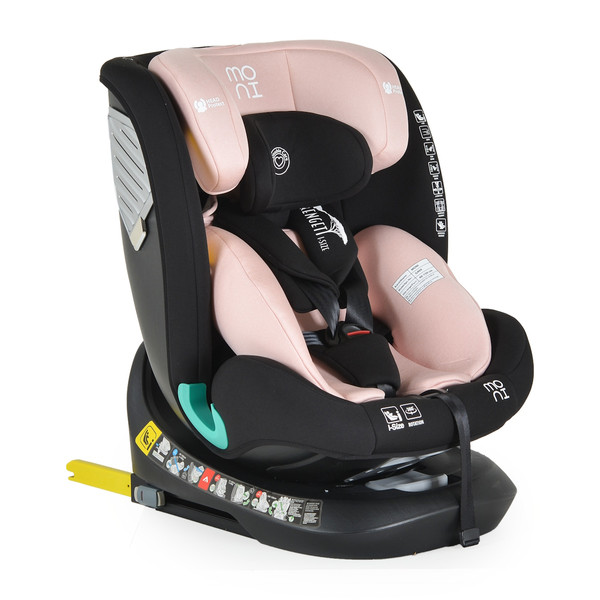 Moni Serengeti Gently Pink 40-150 cm i-Size 360° Autostoel 13522