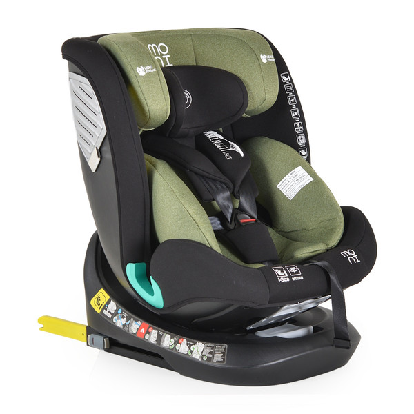 Moni Serengeti Sky Green 40-150 cm i-Size 360° Autostoel 13521