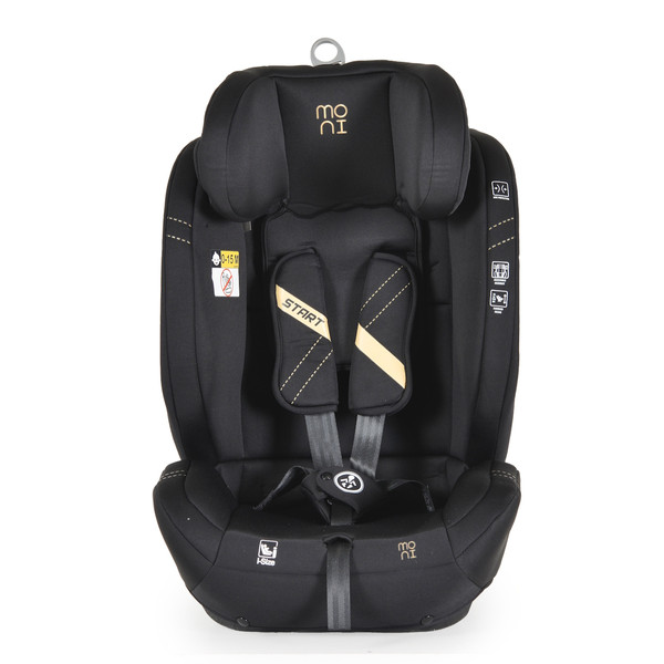 Moni Start Black 76-150 cm i-Size Autostoel 110998