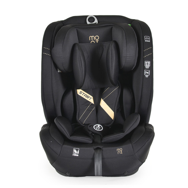 Moni Start Black 76-150 cm i-Size Autostoel 110998