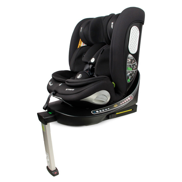 Moni Strike Deep Black 40-150 cm 360° i-Size Autostoel LYB833