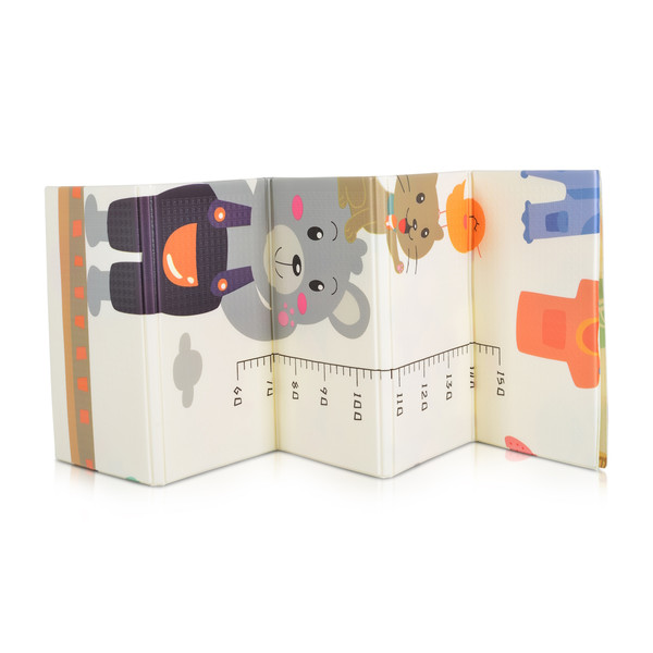 Moni Toys Bear Omkeerbaar Mijlpalen Speelkleed 111178