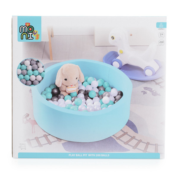 Moni Toys Blue Ballenbak incl. 200 ballen 111969