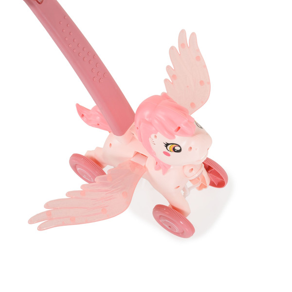 Moni Toys Electric Pony Wings Pink Bellenblaas Duwwagen 110403