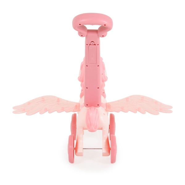 Moni Toys Electric Pony Wings Pink Bellenblaas Duwwagen 110403