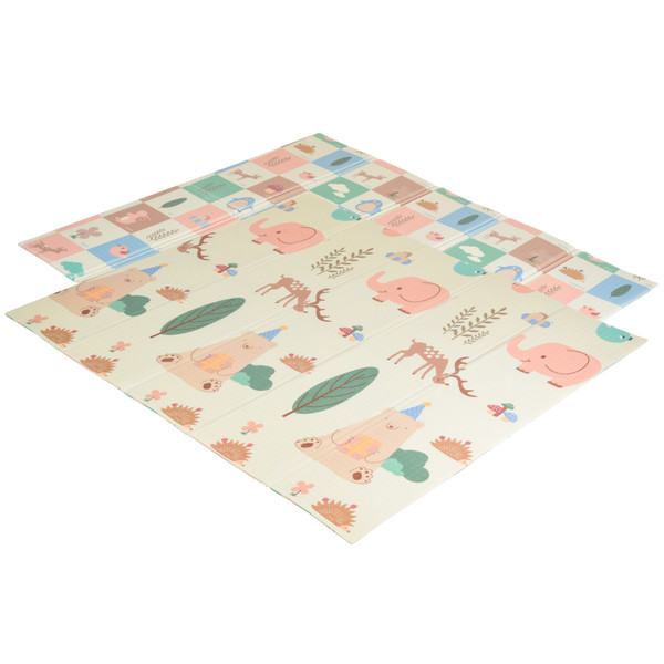Moni Toys Forest Angels 200x180 cm XXL Opvouwbare Omkeerbare Speelmat
