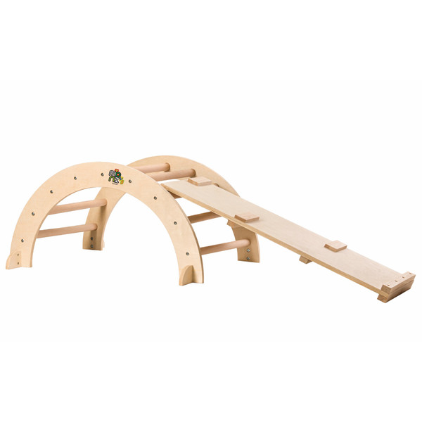 Moni Toys Houten Klimboog met Klimrek 111831