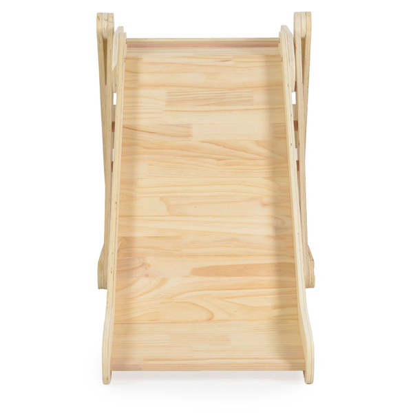 Moni Toys Montessori 3-in-1 Houten Klimrek met Glijbaan 111728