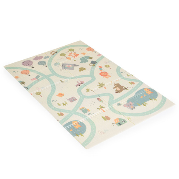 Moni Toys Joy Ride 120 x 180 cm Opvouwbare Omkeerbare Speelmat
