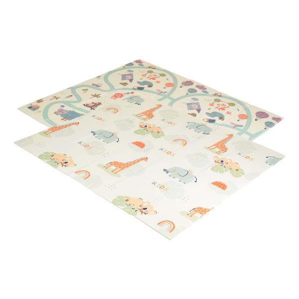 Moni Toys Joy Ride 200x180 cm XXL Opvouwbare Omkeerbare Speelmat