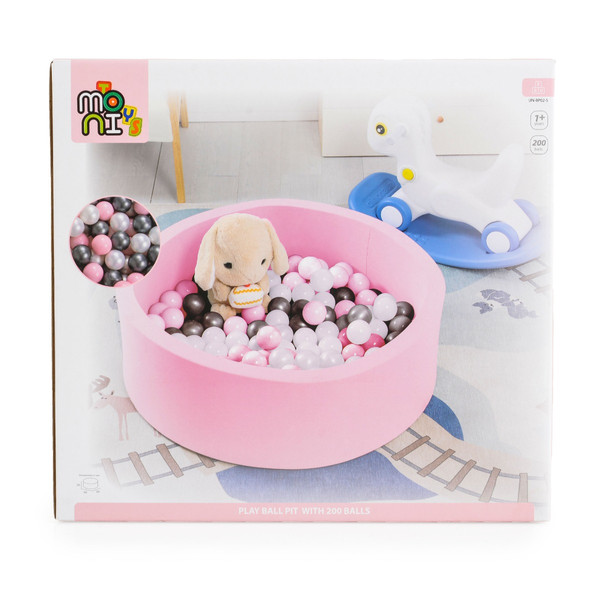 Moni Toys Pink Ballenbak incl. 200 ballen 111967