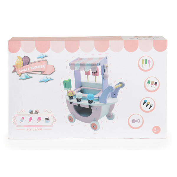 Moni Toys Roze Houten IJskar 111834