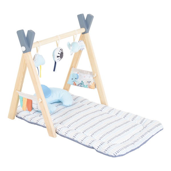 Moni Toys Sahara Speelkleed met Houten Babygym 111942
